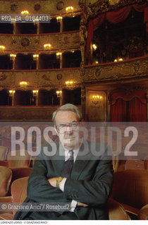 Caption: Nome:.JORIO LORENZO.Descrizione:.SOPRINTENDENTE DEL GRAN TEATRO LA FENICE DI VENEZIA .SUPERINTENDENT OF GRAN TEATRO LA FENICE DI VENEZIA.Credit:.G. ARICI/.Costo:.A.Nazione:.ITALIA.ITALY.Cittˆ:..Data:.1995