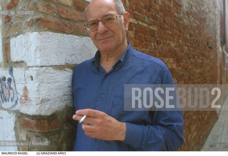 Nome:.KAGEL MAURICIO.Descrizione:.MUSICA CLASSICA COMPOSITORE.CLASSIC MUSIC  COMPOSER.Credit:.Graziano Arici/Rosebud2/.Costo:.A.Nazione:.ARGENTINA / GERMANIA.ARGENTINA / GERMANY.Cittˆ:.VENEZIA.Data:.1991.