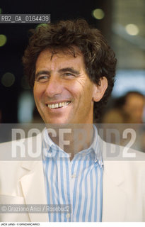Caption: Nome: .LANG JACK.Descrizione: .POLITICO EX MINISTRO DELLA CULTURA FRANCESE.POLITICAL EX FRENCH MINISTER OF CULTURE .Credit: ©Graziano Arici/Rosebud2 / Costo: .A.FRANCIA.FRANCE.Cittˆ: ..Data: .1996