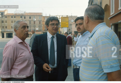 Caption: Nome: .LARONI NEREO.Descrizione: .POLITICO SINDACO DI VENEZIA / A MESTRE.Credit: ©Graziano Arici/Rosebud2 / Costo: .A.Nazione: .ITALIA.Cittˆ: ..Data: .1988