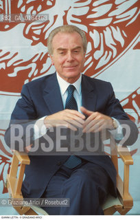 Caption: Nome: .LETTA GIANNI.Descrizione: .GIORNALISTA POLITICO FORZA ITALIA / ALLA MOSTRA DEL CINEMA DI {VENEZIA}.JORNALIST POLITICAL FORZA ITALIA / AT THE {VENICE} FILM FESTIVAL.Credit: ©Graziano Arici/Rosebud2 / Costo: .A.Nazione: .ITALIA.ITALY.Cittˆ: ..Data: .1994