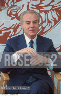 Caption: Nome: .LETTA GIANNI.Descrizione: .GIORNALISTA POLITICO FORZA ITALIA / ALLA MOSTRA DEL CINEMA DI {VENEZIA}.JORNALIST POLITICAL FORZA ITALIA / AT THE {VENICE} FILM FESTIVAL.Credit: ©Graziano Arici/Rosebud2 / Costo: .A.Nazione: .ITALIA.ITALY.Cittˆ: ..Data: .1994