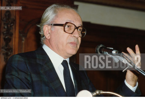 Caption: Nome: .LEVI ARRIGO.Descrizione: .GIORNALISTA EX DIRETTORE DEL QUOTIDIANO (GIORNALE) LA STAMPA (1973-78).JOURNALIST  EX DIRECTOR OF NEWSPAPER LA STAMPA (1973-78).Credit: ©Graziano Arici/Rosebud2 / Costo: .A.Nazione: .ITALIA.ITALY.Cittˆ: ..Data: .1994