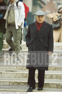 Caption: Nome: .MITTERRAND FRANCOIS-MARIE.Descrizione: .POLITICO  PARTITO SOCIALISTA FRANCESE PRESIDENTE DELLA REPUBBLICA (1981-95) /  A VENEZIA.POLITICAL FRENCH SOCIALIST PARTY PRESIDENT OF REPUBLIC (1981-95) / IN VENICE.Credit: ©Graziano Arici/Rosebud2 / Costo: .A.Nazione: .FRANCIA.Cittˆ: ..Data: .1994