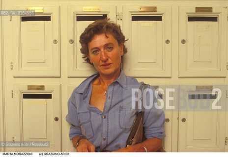 Nome:.MORAZZONI MARTA.Descrizione:.LETTERATURA SCRITTRICE .LITERATURE WRITER .Credit:.Graziano Arici/Rosebud2/.Costo:.A.Nazione:.ITALIA.ITALY.Cittˆ:.VENEZIA.Data:.1996 .