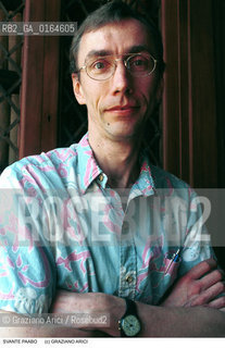 Nome:.PAABO SVANTE.Descrizione:.SCIENZA /PALEONTOLOGO .SCIENCE /  PALEONTOLOGIST .Credit:.Graziano Arici/Rosebud2/.Costo:.A.Nazione:.SVEZIA.SWEDEN.Cittˆ:.VENEZIA.Data:.1997 .