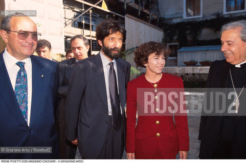 Caption: Nome: .PIVETTI IRENE.Descrizione: .POLITICA POLITICO LEGA NORD PRESIDENTE DELLA CAMERA / A VENEZIA / CON MASSIMO CACCIARI.Credit: ©Graziano Arici/Rosebud2 / Costo: .A.Nazione: .ITALIA.Cittˆ: ..Data: .1994