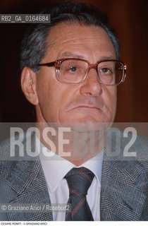 Caption: Nome: .ROMITI CESARE.Descrizione: .ECONOMIA INDUSTRIALE FINANZIERE AMMINISTRATORE DELEGATO DELLA FIAT.Credit: ©Graziano Arici/Rosebud2 / Costo: .A.Nazione: .ITALIA.Cittˆ: ..Data: .1992