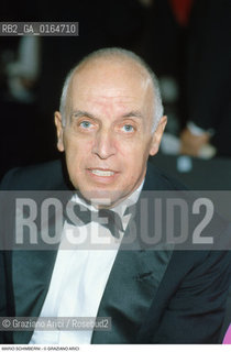 Caption: Nome: .SCHIMBERNI MARIO.Descrizione: .ECONOMIA PRESIDENTE DELLA MONTEDISON.Credit: ©Graziano Arici/Rosebud2 / Costo: .A.Nazione: .ITALIA.Cittˆ: ..Data: .1985