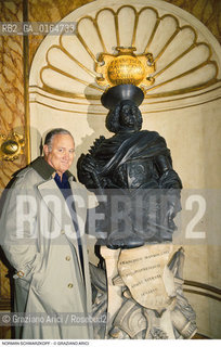 Caption: Nome: .SCHWARZKOPF NORMAN.Descrizione: .GENERALE COMANDANTE DELLESERCITO AMERICANO DURANTE LA GUERRA USA-IRAQ (DESERT-STORM) / A VENEZIA.GENERAL COMMANDER OF USA ARMY DURING WAR USA-IRAK (DESERT-STORM) / IN VENICE.Credit: ©Graziano Arici/Rosebud2 / Costo: .A.Nazione: .USA.Cittˆ: ..Data: .1995