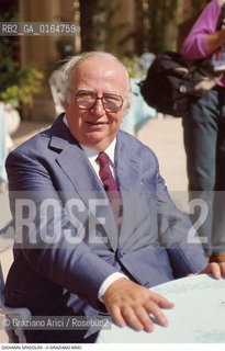 Caption: Nome: .SPADOLINI GIOVANNI.Descrizione: .STORICO POLITICO PRI (PARTITO REPUBBLICANO ITALIANO) EX PRESIDENTE DEL CONSIGLIO (1981-82) PRESIDENTE DEL SENATO (1987-94) SENATORE A VITA DAL 1991.HISTORIC POLITICAL PRI (ITALIAN REPUBLIC PARTY) EX PRIME MINISTER (1981-82)  PRESIDENT OF SENATE (1987-94)  LIFE SENATOR SINCE 1991.Credit: ©Graziano Arici/Rosebud2 / Costo: .A.Nazione: .ITALIA.ITALY.Cittˆ: ..Data: .1992