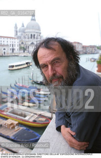 Nome:.SZEEMANN HARALD.Descrizione:.CRITICO DARTE STORICO DIRETTORE DEL SETTORE ARTI VISIVE DELLA BIENNALE/  VENEZIA.ART CRITIC HISTORICAL DIRECTOR OF THE BIENNALES VISUAL ARTS SECTOR / VENICE.Credit:.Graziano Arici/Rosebud2/.Costo:.A.Nazione:.SVIZZERA.SWISS.Cittˆ:.VENEZIA.VENICE.Data:.6/05/1999