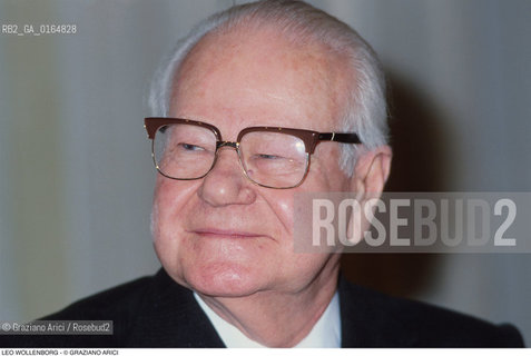 Caption: Nome: .WOLLENBORG LEO.Descrizione: .GIORNALISTA .JOURNALIST .Credit: ©Graziano Arici/Rosebud2 / Costo: .A.Nazione: .USA.Cittˆ: ..Data: .1988
