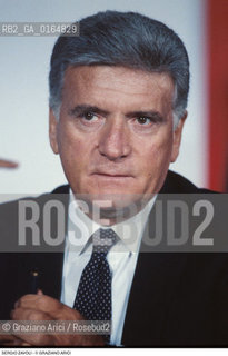 Caption: Nome: .ZAVOLI SERGIO.Descrizione: .GIORNALISTA TELEVISIVO.JOURNALIST TV.Credit: ©Graziano Arici/Rosebud2 / Costo: .A.Nazione: .ITALIA.ITALY.Cittˆ: ..Data: .1986