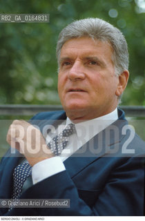 Caption: Nome: .ZAVOLI SERGIO.Descrizione: .GIORNALISTA TELEVISIVO.JOURNALIST TV.Credit: ©Graziano Arici/Rosebud2 / Costo: .A.Nazione: .ITALIA.ITALY.Cittˆ: ..Data: .1986