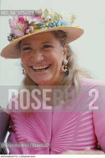 Caption: Nome: .MARZOTTO MARTA.Descrizione: .CONTESSA MODA STILISTA / CAPPELLO.COUNTESS  FASHION STYLIST / HAT.Credit: ©Graziano Arici/Rosebud2 / Costo: .A.Nazione: .ITALIA.ITALY.Cittˆ: ..Data: .1995