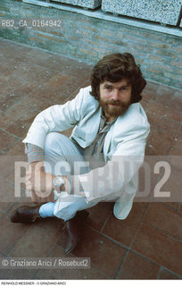 Caption: Nome: .MESSNER REINHOLD.Descrizione: .ALPINISMO ALPINISTA.ALPINISM ALPINIST.Credit: ©Graziano Arici/Rosebud2 / Costo: .A.Nazione: .ITALIA.ITALY.Cittˆ: ..Data: .1993