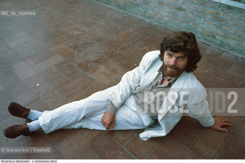 Caption: Nome: .MESSNER REINHOLD.Descrizione: .ALPINISMO ALPINISTA.ALPINISM ALPINIST.Credit: ©Graziano Arici/Rosebud2 / Costo: .A.Nazione: .ITALIA.ITALY.Cittˆ: ..Data: .1993