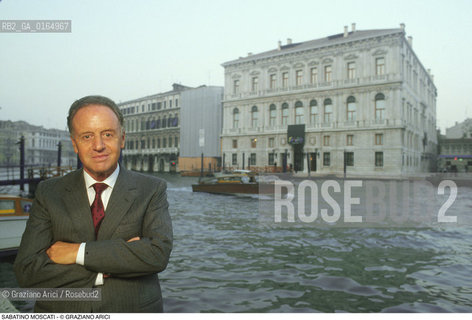 Caption: Nome: .MOSCATI SABATINO.Descrizione: .CURATORE DELLA MOSTRA I FENICI A PALAZZO GRASSI / VENEZIA.TRUSTEE OF EXHIBITION .I FENICI IN PALAZZO GRASSI / VENICE.Credit: ©Graziano Arici/Rosebud2 / Costo: .A.Nazione: .ITALIA.ITALY.Cittˆ: ..Data: .1987