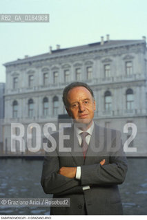 Caption: Nome: .MOSCATI SABATINO.Descrizione: .CURATORE DELLA MOSTRA I FENICI A PALAZZO GRASSI / VENEZIA.TRUSTEE OF EXHIBITION .I FENICI IN PALAZZO GRASSI / VENICE.Credit: ©Graziano Arici/Rosebud2 / Costo: .A.Nazione: .ITALIA.ITALY.Cittˆ: ..Data: .1987