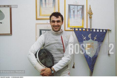 Caption: Caption: Nome: .NUMA MAURO .Descrizione: .SPORT SCHERMA CAMPIONE.Credit: ©Graziano Arici/Rosebud2 / Costo: .A.Nazione: .ITALIA.Cittˆ: ..Data: .