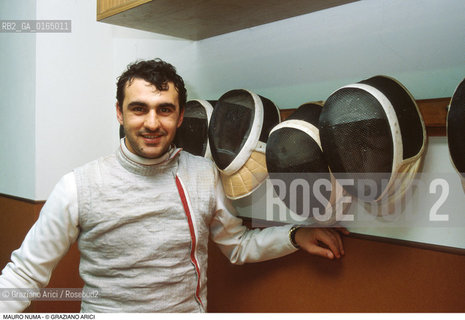Caption: Caption: Nome: .NUMA MAURO .Descrizione: .SPORT SCHERMA CAMPIONE.Credit: ©Graziano Arici/Rosebud2 / Costo: .A.Nazione: .ITALIA.Cittˆ: ..Data: .