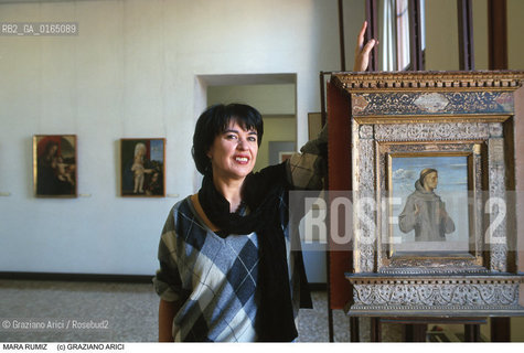 Nome:.RUMIZ MARA.Descrizione:.POLITICA / ASSESSORE ALLA CULTURA / COMUNE DI VENEZIA / QUADRO.POLITICS / CULTURE COUNCILLOR RESPONSIBLE FOR A VENETIAN MUNICIPAL / PICTURE.Credit:.Graziano Arici/Rosebud2/.Costo:.A.Nazione:.ITALIA.ITALY.Cittˆ:.VENEZIA.VENICE.Data:.1999.