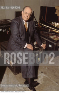 Caption: Nome:.SAWALLISCH WOLFGANG.Descrizione:.MUSICA CLASSICA DIRETTORE DORCHESTRA.CLASSICAL MUSIC CONDUCTOR.Credit:.Graziano Arici/Rosebud2/.Costo:.A.Nazione:.GERMANIA.GERMANY.Cittˆ:..Data:.1997