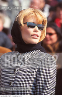 Caption: Nome: .SCHIFFER CLAUDIA.Descrizione: .MODA FOTOMODELLA TOP MODEL INDOSSATRICE / OCCHIALI DA SOLE.FASHION TOP MODEL / SUN-GLASSES.Credit: ©Graziano Arici/Rosebud2 / Costo: .A.Nazione: .GERMANIA.GERMANY.Cittˆ: ..Data: .1996