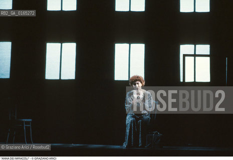 Caption: Caption: Nome: .ANNA DEI MIRACOLI .Descrizione: .TEATRO / AL TEATRO GOLDONI MARIANGELA MELATO.Credit: ©Graziano Arici/Rosebud2 Costo: .A.Nazione: .ITALIA.Cittˆ: ..Data: .