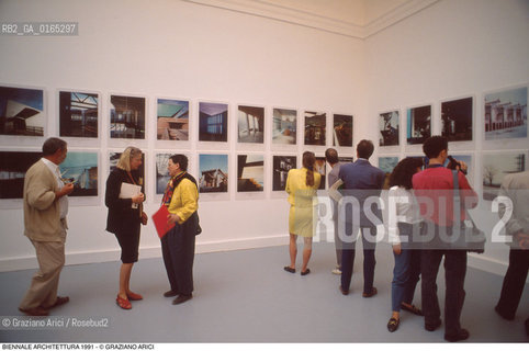 Nome: .BIENNALE ARCHITETTURA 1991.Descrizione: .QUINTA MOSTRA INTERNAZIONALE DI ARCHITETTURA / PLASTICI.Credit: ©Graziano Arici/Rosebud2 .Nazione: .ITALIA.Cittˆ: ..Data: .1991