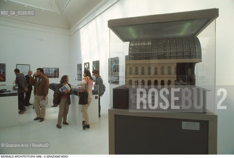 Nome: .BIENNALE ARCHITETTURA 1996.Descrizione: .ESPOSIZIONE INTERNAZIONALE DI ARCHITETTURA / PLASTICI FOTOGRAFIE .Credit: ©Graziano Arici/Rosebud2 .Nazione: ..Cittˆ: ..Data: .1996