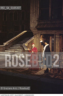 Caption: Caption: Nome: .LA BOTTEGA DEL CAFFE .Descrizione: .TEATRO / OPERA DI CARLO GOLDONI / DELLA COMPAGNIA GIULIO BOSETTI / TEATRO STABILE CARLO GOLDONI / IN CAMPO SAN TROVASO.Credit: ©Graziano Arici/Rosebud2 Costo: .A.Nazione: .ITALIA.Cittˆ: ..Data: .1990.