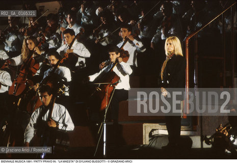 Nome: .BIENNALE MUSICA 1991.Descrizione: .LA MAESTA DI SYLVANO BUSSOTTI / COREOGRAFIA DI ROCCO / SCENOGRAFIA DI GIUSEPPE RANCHETTI / PALASPORT DELLARSENALE.Credit: ©Graziano Arici/Rosebud2 .Nazione: .ITALIA.Cittˆ: ..Data: .1991