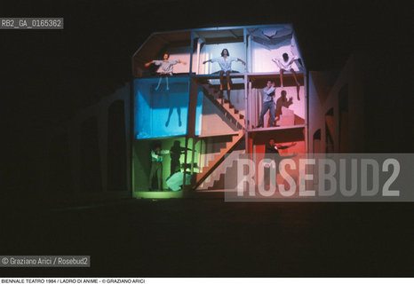 Nome: .BIENNALE TEATRO 1984.Descrizione: .LADRO DI ANIME / COMPAGNIA LA GAIA SCIENZA.Credit: ©Graziano Arici/Rosebud2 .Nazione: .ITALIA.Cittˆ: ..Data: .1984