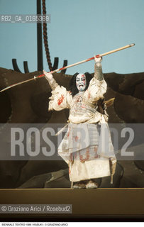 Nome: .BIENNALE TEATRO 1989.Descrizione: .KABUKI / INTERPRETE PRINCIPALE ENNOSUKE III.Credit: ©Graziano Arici/Rosebud2 .Nazione: .GIAPPONE.Cittˆ: ..Data: .1989