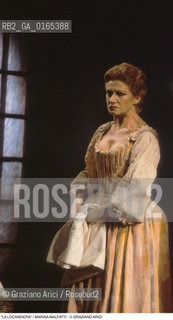 Caption: Caption: Nome: .LA LOCANDIERA.Descrizione: .TEATRO / OPERA DI CARLO GOLDONI / CON LATTRICE CARLA GRAVINA / AL TEATRO GOLDONI.Credit: ©Graziano Arici/Rosebud2 Costo: .A.Nazione: .ITALIA.Cittˆ: ..Data: .1991