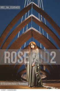 Caption: Caption: Nome: .LA NAVE .Descrizione: .TEATRO / OPERA DI GABRIELE DANNUNZIO / AL TEATRO GOLDONI.Credit: ©Graziano Arici/Rosebud2 Costo: .A.Nazione: .ITALIA.Cittˆ: ..Data: .1986