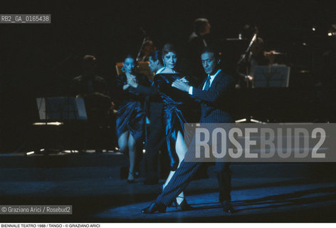 Nome: .BIENNALE TEATRO 1988.Descrizione: .DANZA TANGO.Credit: ©Graziano Arici/Rosebud2 .Nazione: ..Cittˆ: ..Data: .1988