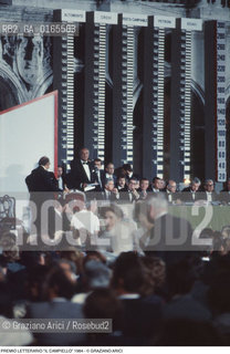Nome: .PREMIO LETTERARIO IL CAMPIELLO.Descrizione: .PALCO GIURIA PUBBLICO.Credit: ©Graziano Arici/Rosebud2 Costo: ..Nazione: .ITALIA.Cittˆ: ..Data: .1984.
