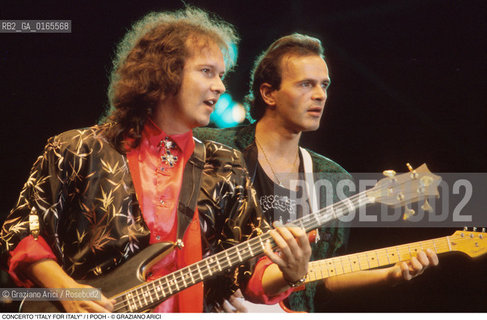 Nome: .CONCERTO ITALY FOR ITALY.Descrizione: .IL GRUPPO MUSICALE POOH.Credit: ©Graziano Arici/Rosebud2 Costo: ..Nazione: .ITALIA.Cittˆ: .TRENTO.Data: .1985.