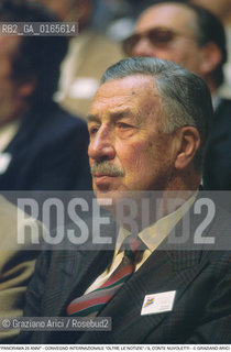 Nome: .PANORAMA 25 ANNI CONVEGNO INTERNAZIONALE OLTRE LE NOTIZIE.Descrizione: .IL CONTE NUVOLETTI / A PALAZZO GRASSI.Credit: ©Graziano Arici/Rosebud2 Costo: ..Nazione: .ITALIA.Cittˆ: ..Data: .1985.