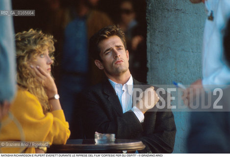 Nome: .CORTESIE PER GLI OSPITI (THE COMFORT OF STRANGERS).Descrizione: .CINEMA FILM REGIA DI PAUL SCHRADER / GLI ATTORI NATASHA RICHARDSON E RUPERT EVERETT DURANTE LE RIPRESE .Credit: ©Graziano Arici/Rosebud2 / Costo: .A.Nazione: .GB-ITALIA.Cittˆ: ..Data: .1990