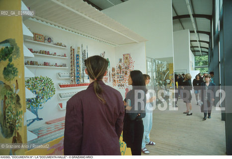 Nome: .KASSEL DOCUMENTA IX .Descrizione: .ARTE ESPOSIZIONE INTERNAZIONALE / LA DOCUMENTA-HALLE.Credit: ©Graziano Arici/Rosebud2 Costo: ..Nazione: .GERMANIA.Cittˆ: .KASSEL.Data: .Giugno1992..
