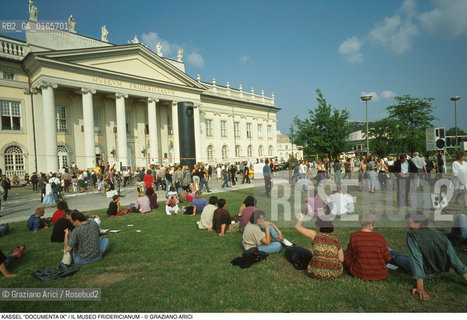 Nome: .KASSEL DOCUMENTA IX .Descrizione: .ARTE ESPOSIZIONE INTERNAZIONALE / IL MUSEO FRIDERICIANUM DAVANTI A FRIEDRICHSPLATZ.Credit: ©Graziano Arici/Rosebud2 Costo: ..Nazione: .GERMANIA.Cittˆ: .KASSEL.Data: .Giugno1992..