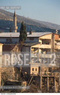 Nome: .MOSTAR.Descrizione: .GUERRA EX JUGOSLAVIA / .Credit: ©Graziano Arici/Rosebud2 Costo: ..Nazione: .BOSNIA.Cittˆ: ..Data: .1994..