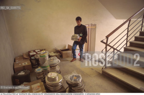 Nome: .LE GIORNATE DEL CINEMA MUTO .Descrizione: .FESTIVAL ASSOCIAZIONE CINEMAZERO / PELLICOLE  .Credit: ©Graziano Arici/Rosebud2 Costo: ..Nazione: .ITALIA.Cittˆ: .PORDENONE.Data: .1996..