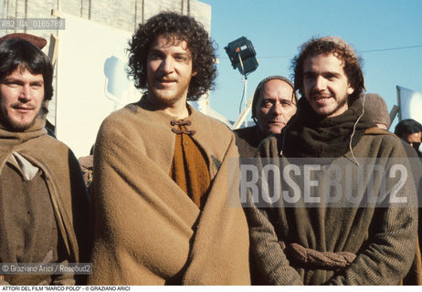 Nome: .MARCO POLO.Descrizione: .CINEMA FILM PER LA TV REGIA DI GIULIANO MONTALDO / SET ATTORI IN COSTUME.Credit: ©Graziano Arici/Rosebud2 / Costo: .A.Nazione: .ITALIA.Cittˆ: ..Data: .1979
