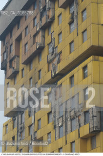 Nome: .SARAJEVO.Descrizione: .GUERRA EX JUGOSLAVIA / LHOLIDAY INN HOTEL COLPITO DAI BOMBARDAMENTI.Credit: ©Graziano Arici/Rosebud2 Costo: ..Nazione: .BOSNIA.Cittˆ: ..Data: .1994..