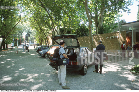 Caption: Nome: .7¡ BIENNALE ARCHITETTURA 2000 - CITTA: LESS AESTHETICS, MORE ETHICS .Descrizione: .PADIGLIONE SVIZZERO.Credit: ©Graziano Arici/Rosebud2 .Nazione: ..Cittˆ: ..Data: .2000